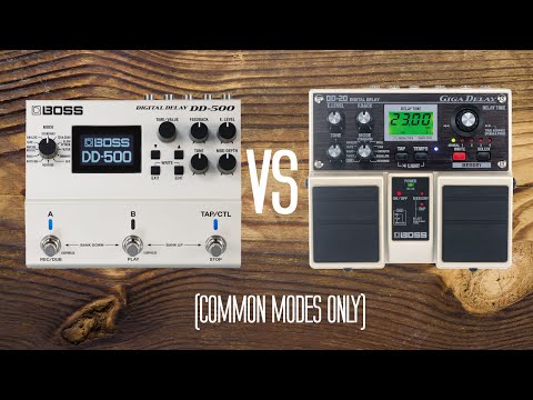 DD500 vs DD20 - Basic Modes