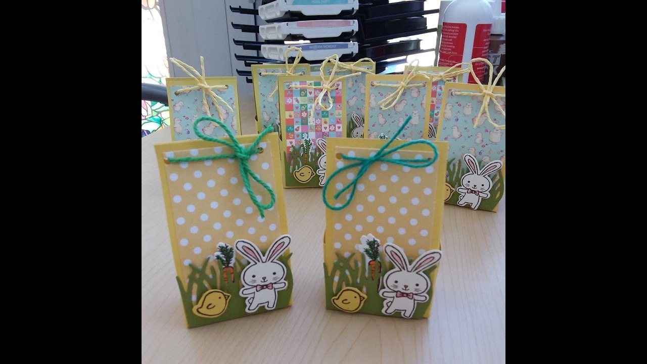 Quick & Easy Easter treat bag using Basket Bunch Stamp Set Stampin' Up ...