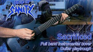Edge Of Sanity - Sacrificed Instrumental Cover (Guitar Playthrough + Tabs)