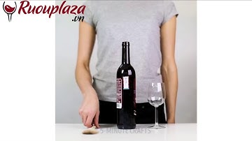 5 cách mở rượu vang không cần khui mở rượu - Rượu Plaza