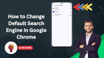 How To Change Default Search Engine in Google Chrome on iPhone & Android 2025 | Step-by-Step Guide!