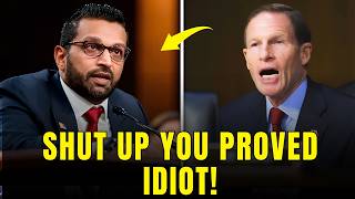 Sen. Blumenthal Puts Kash Patel on the Spot During Heated Testimony !
