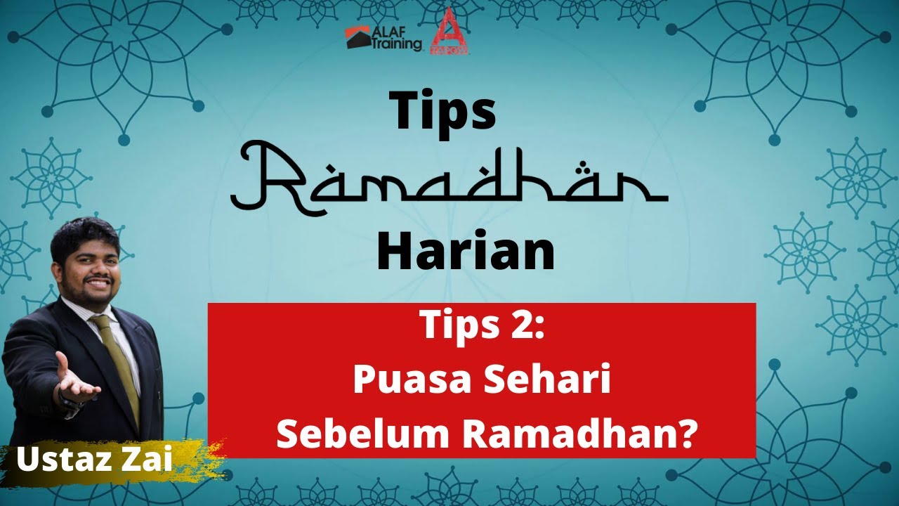 Tips 2 Larangan Berpuasa Sehari Sebelum Ramadhan Youtube