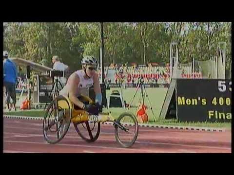 Athletics - men's 400m T34 final - 2013 IPC Athletics World Championships, Lyon