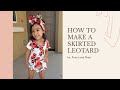 How to Make a Skirted Leotard (Sewing Tutorial)
