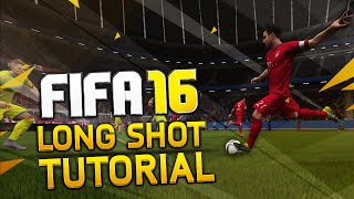 FIFA 16 Power Long Shot Tutorial | Knuckle Ball | How to score from a distance | FUT & H2H Tips