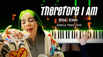 Billie Eilish - Therefore I Am | Piano Cover by Pianella Piano