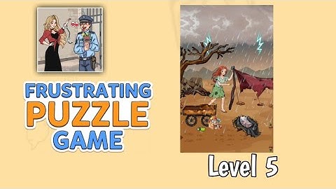 Frustrating Puzzle Game Level 5 walkthrough solution
