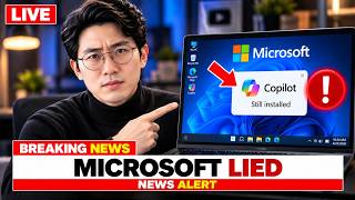 Full Microsoft Lied to Us About Removing Copilot Update