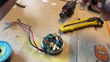 Maytronic Dolphin s300i motor repair - replacement carbon brushes