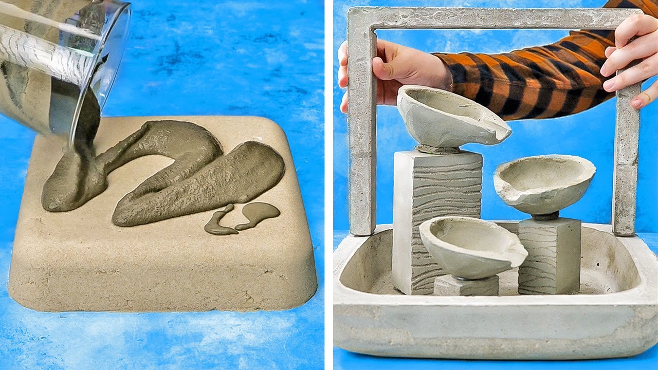 Manualidades: 5 ideas creativas con cemento que no te puedes