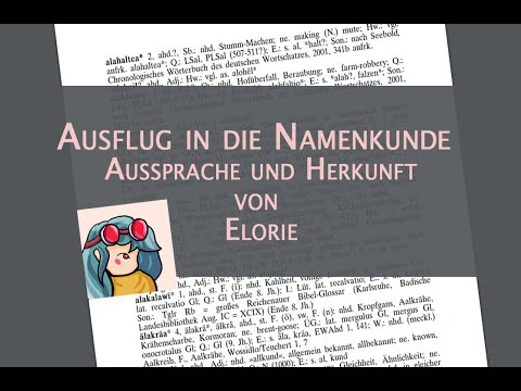 Video: Was bedeutet der Name Elodie?