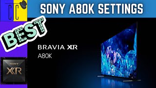 Sony Bravia A80K A90K OLED Best Settings Walkthrough | SDR | HDR10 | Dolby Vision | Gaming