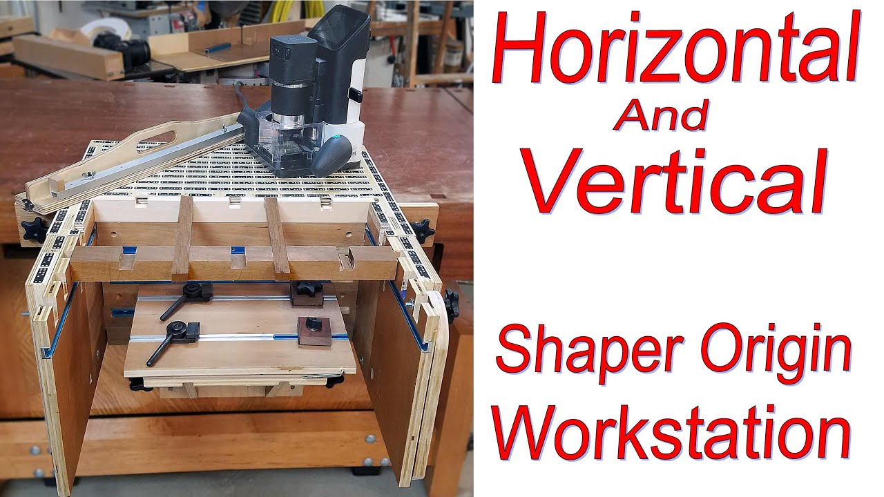 Shaper Origin Workstation Horizontal/Vertical Design with Free