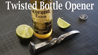 Twisted RR Spike Bottle Opener