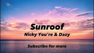 Sunroof - Nicky Youre & Dazy (1 min lyrics)