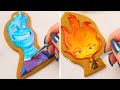 Elemental Decorated Cookies Wade and Ember