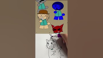 When the Dancing Rat enters Squid Game  #animation #sprunki