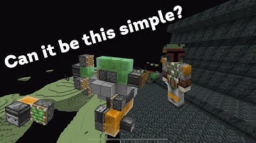 Basalt Generator Flying Machine! End and Nether friendly!