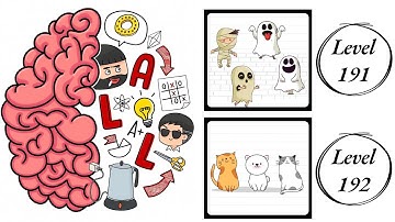 Brain Test All Star : Level 191 , 192 – How to Solve? (Walkthrough)