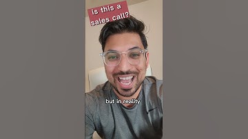 Responding To "Is This A Sales Call?" #shorts