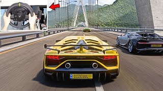 Forza Horizon 5 - Lamborghini Aventador SVJ | Goliath Race Thrustmaster TX Gameplay