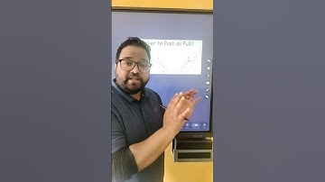 #funphysics Push or Pull ? Which is easy when ??