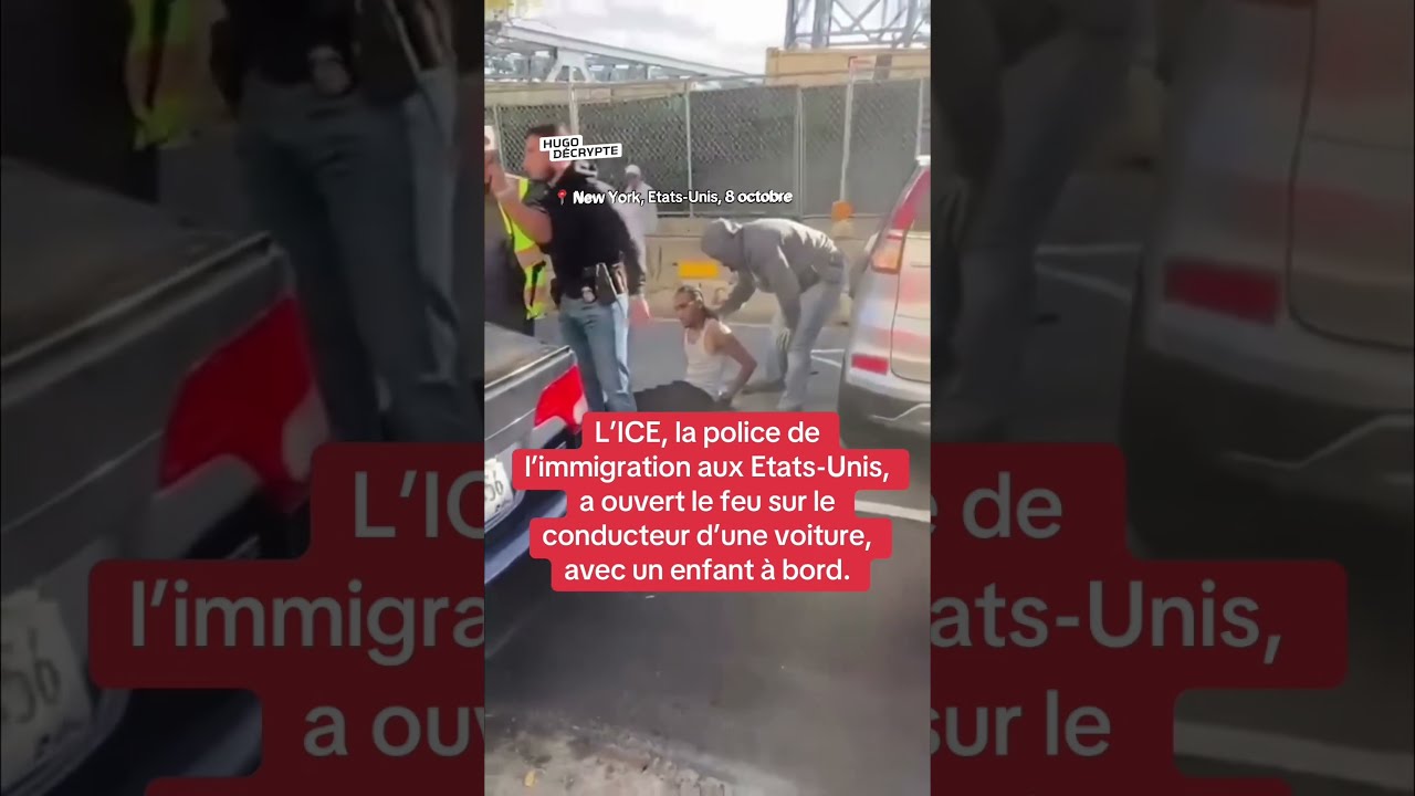 L’ICE a ouvert le feu sur le conducteur d’une voiture avec un enfant à bord