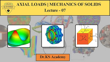 Axial Loads | Lecture 07 | Dr. KS Academy
