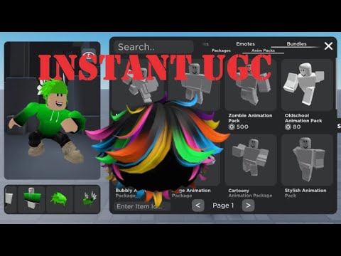 [FREE UGC] Catalog Avatar Creator OP SCRIPT (INSTANT UGC - 400k STOCKS ...