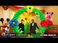 Expert Birthday Balloon Decoration Chandigarh | Disney Themed Party at Shagun Palace Ambala