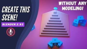 Create This Scene WITHOUT Any Modeling! | Blender 2.93 | World Astrix