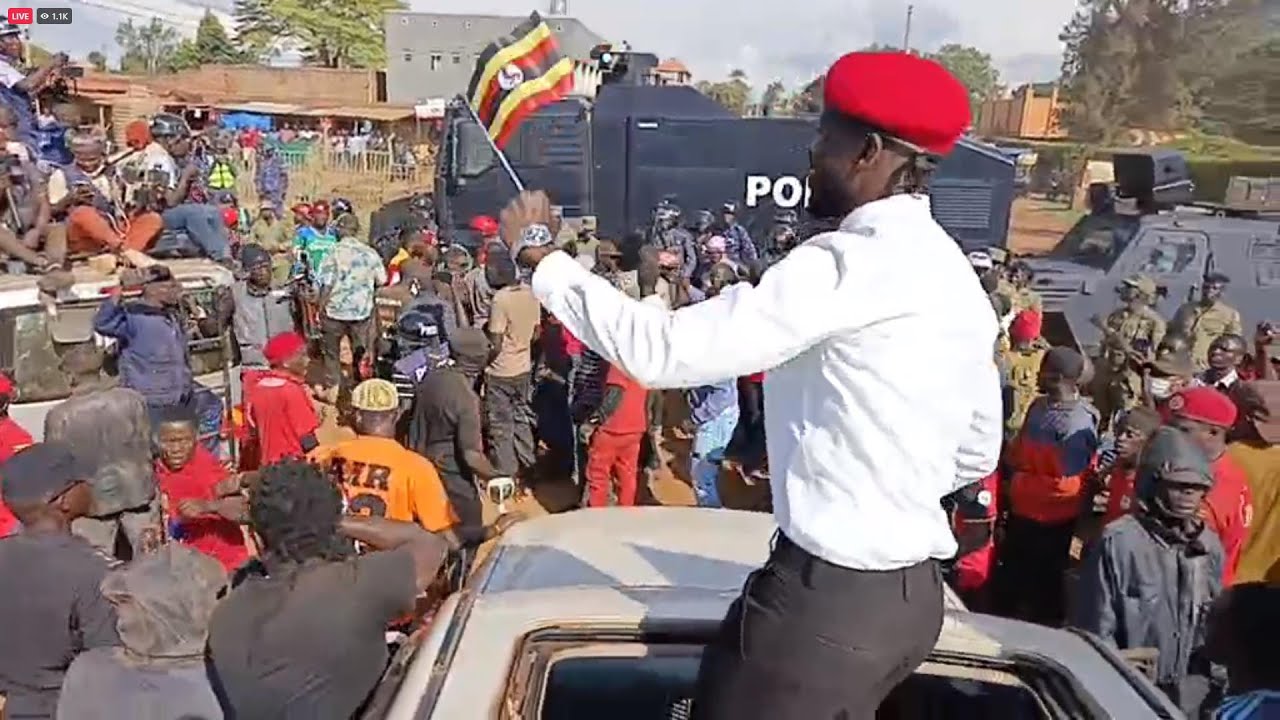 Massive Crowd in Tororo Welcomes Bobi Wine Despite Heavy Police Intimidation