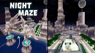 Hamster in 👽 night old city in Minecraft😲 by HAMSTERS SHOW 1,227 views 4 weeks ago 2 minutes, 34 seconds