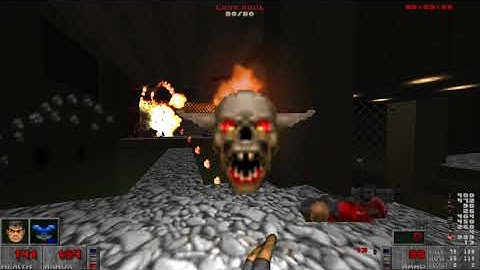 Brutal Doom v21 GOLD: [DOOM II][Black Metal difficulty] MAP17: Tenements - Part 19