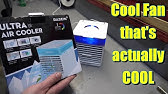 Hisome Air Cooler Personal Portable Ac Fan Youtube