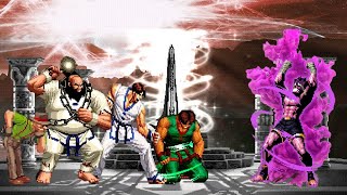 [KOF Mugen] | Korean Team Vs Orochi Joe