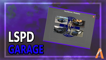 [FiveM] LSPD Garage UI - ESX | Showcase