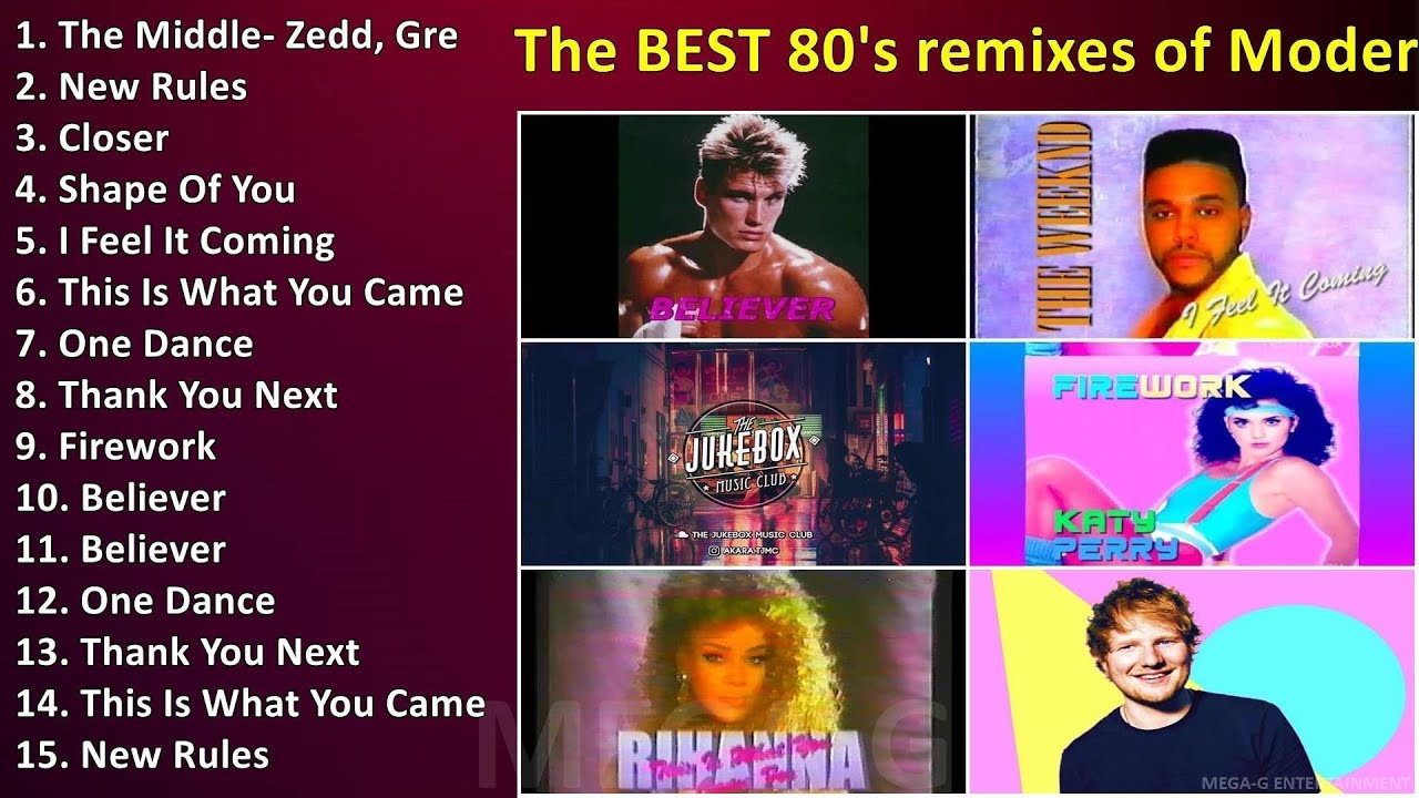 the-best-80-s-remixes-of-modern-songs-top-remix-songs-youtube