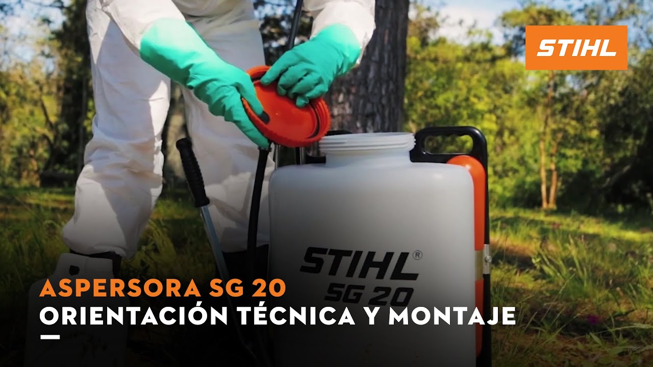 Tutorial Completo para tu Fumigadora SG 20 | Orientación técnica y montaje | STIHL MÉXICO