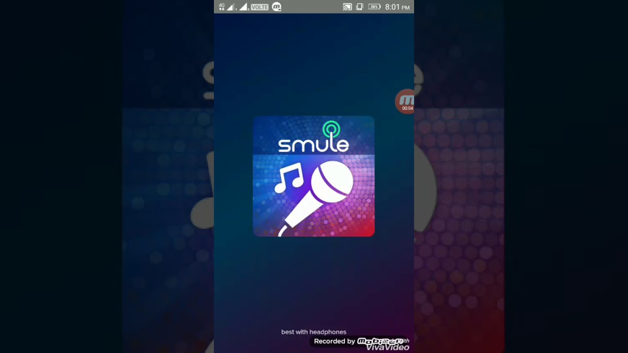 How to sing a song on smule by watching ads