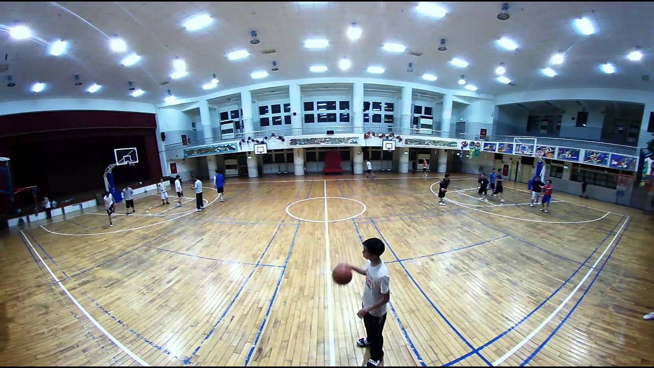 KCM3911 at Basketball Court 180 degree panorama view YouTube