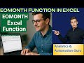 45-EOMONTH Function in Excel | Calculate Future or Past Dates with EOMONTH