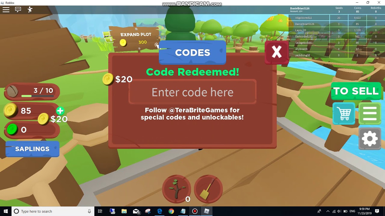 all-codes-in-tree-planting-simulator-youtube