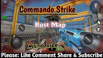 Commando Strike Shooting Game || Level Dustown #33 {Android Gameplay}|@munnoarcade8694