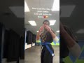 How to do the chop and push (Leg kick to body front kick) #martialarts #frontkick #taekwondo