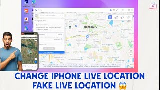 How To Send Fake Live Location On WhatsApp or any app in iPhone?