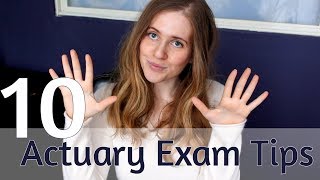 10 Quick Actuary Exam Tips! with Brea from Etched Actuarial