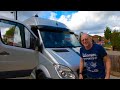 Mercedes Sprinter Campervan Conversion FITTING A SUN VISOR