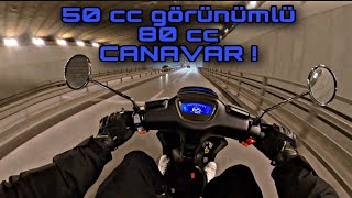 KUBA BLUEBİRD 50cc İNCELEME//TOP SPEED //SÜRDÜK İNCELEDİK!// motovlog screenshot 4